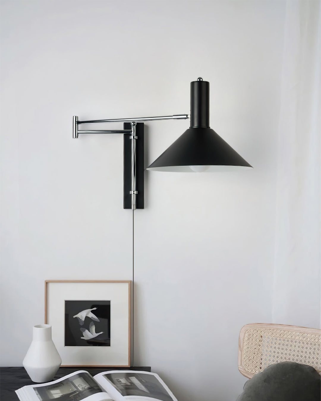 Vintage Swing Wandleuchte
