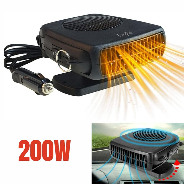 Autoheizung 12V – Kompakte Heiz- und Ventilatorfunktion – Schnelles Aufheizen für kalte Fahrten