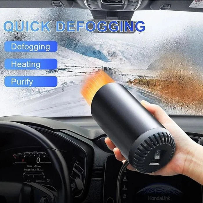 Autoheizung – Schnelles Heizen & Verstellbarer 360° Luftbläser – 12V für Auto und Wohnmobil