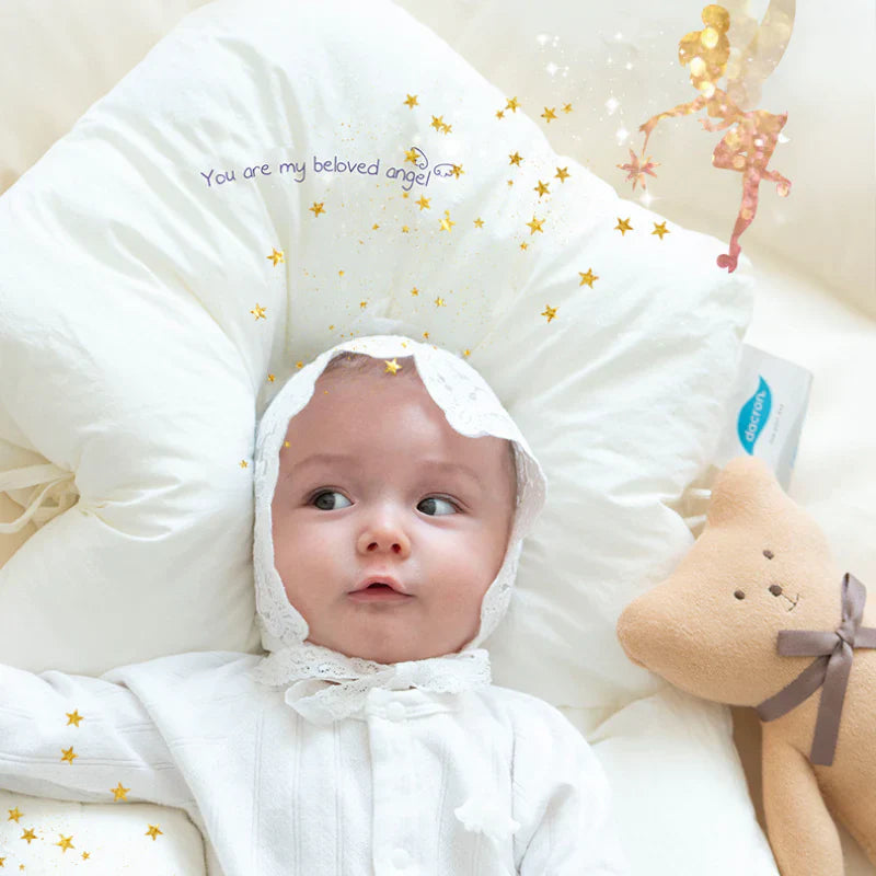 Babykopfkissen – Hypoallergen & Ergonomisch – Optimaler Schlafkomfort für Neugeborene 1