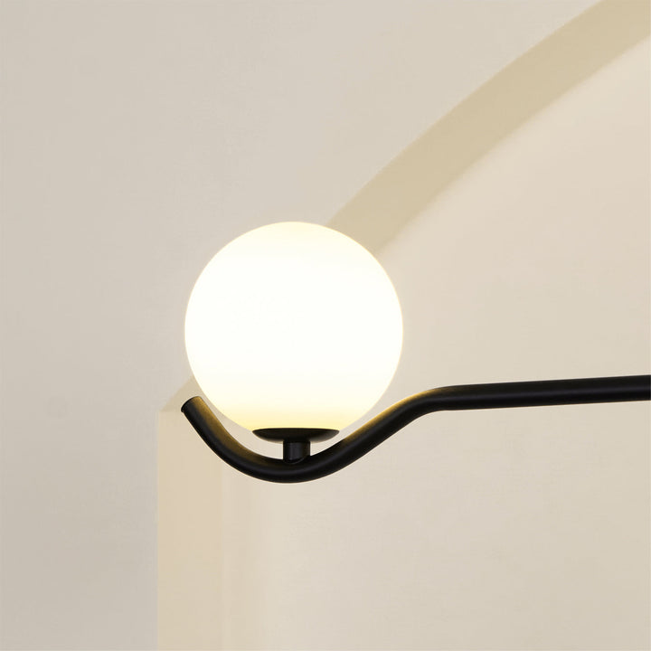 Moderne Kugel LED Pendelleuchte