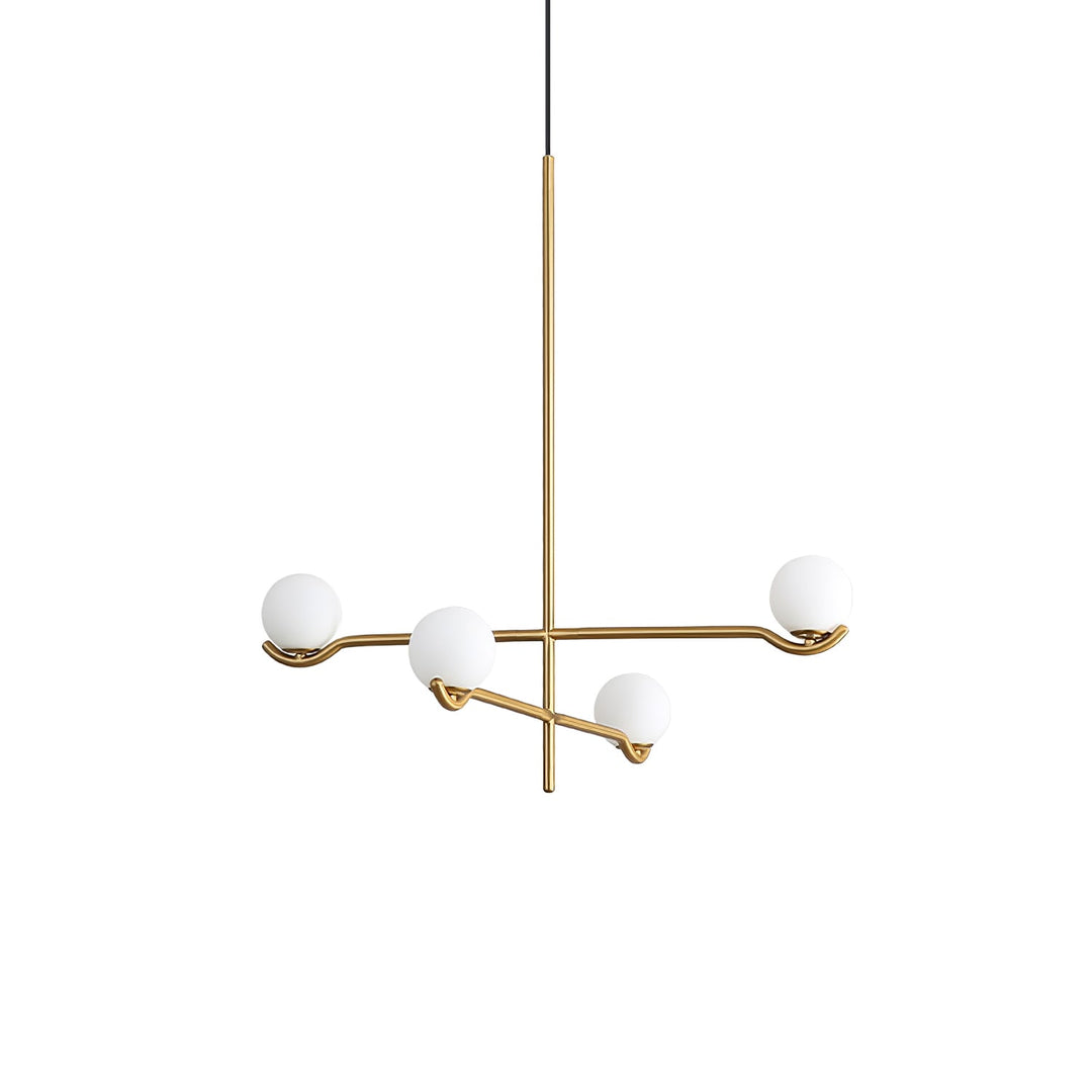 Moderne Kugel LED Pendelleuchte