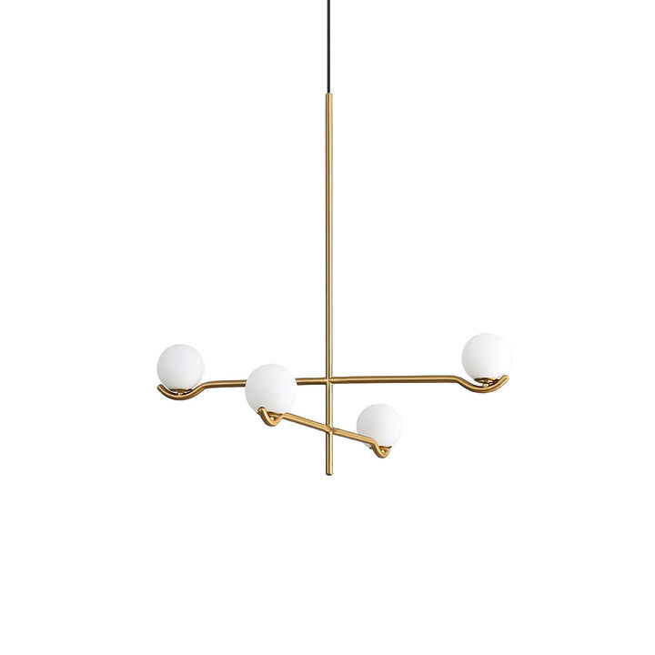 Moderne Kugel LED Pendelleuchte