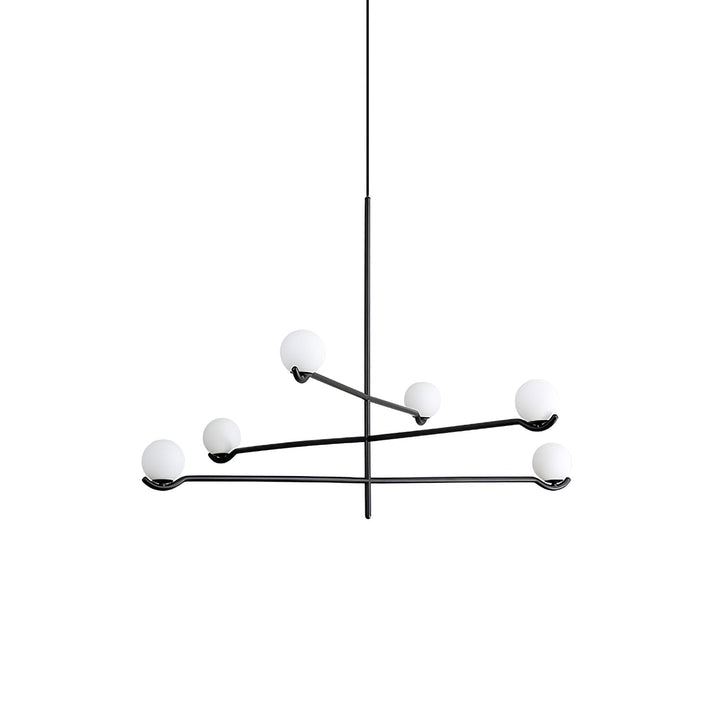 Moderne Kugel LED Pendelleuchte