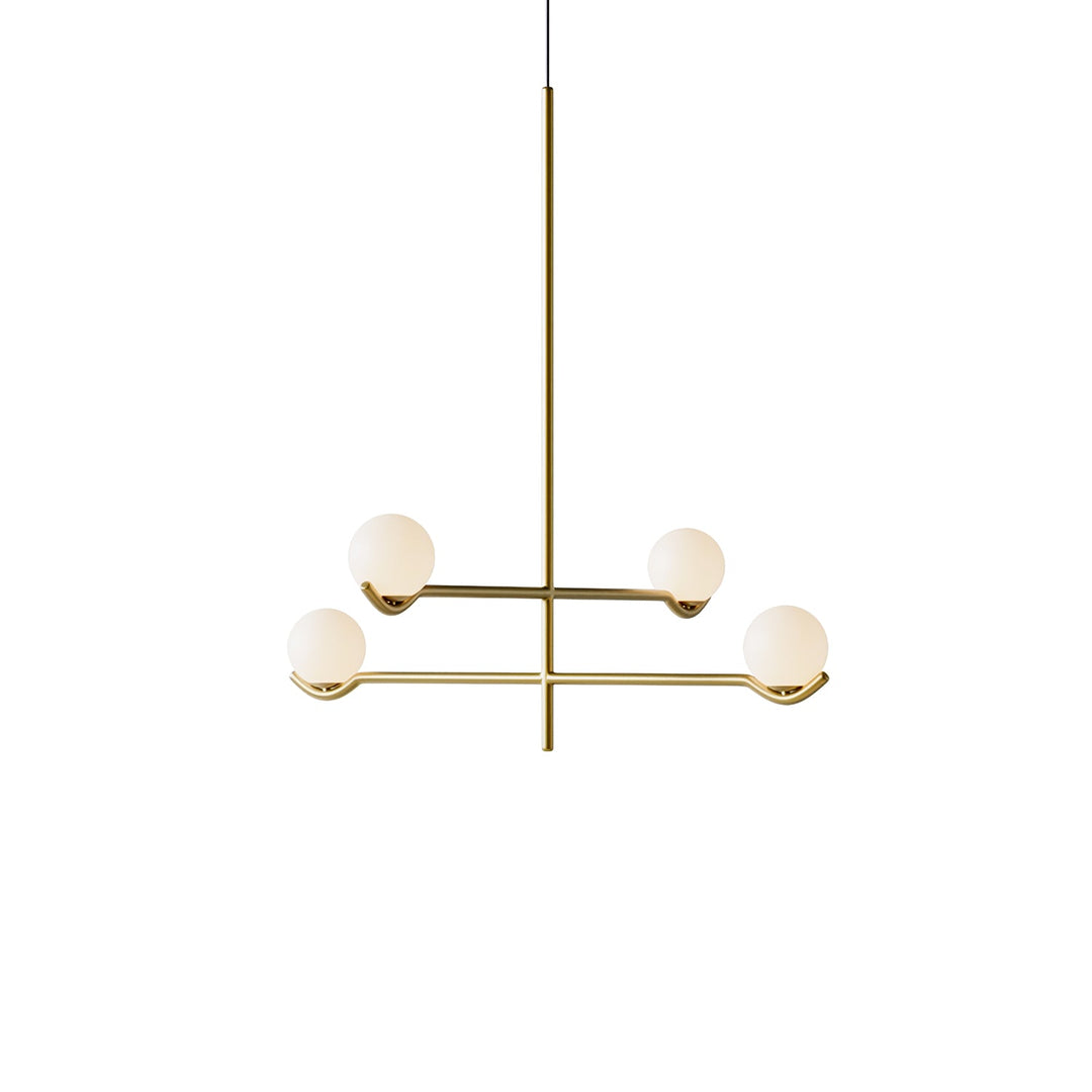 Moderne Kugel LED Pendelleuchte