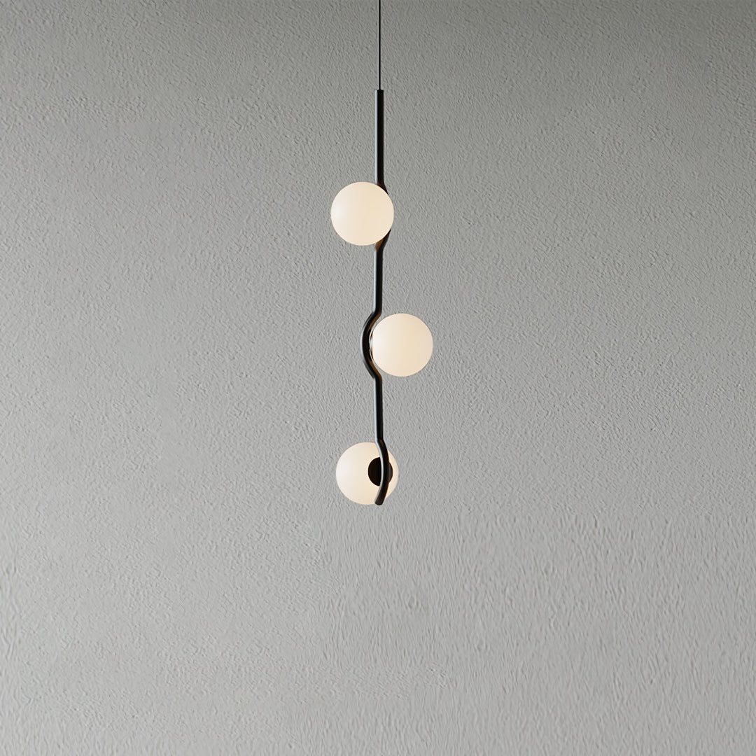 Moderne Kugel LED Pendelleuchte