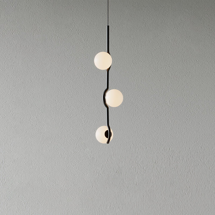 Moderne Kugel LED Pendelleuchte