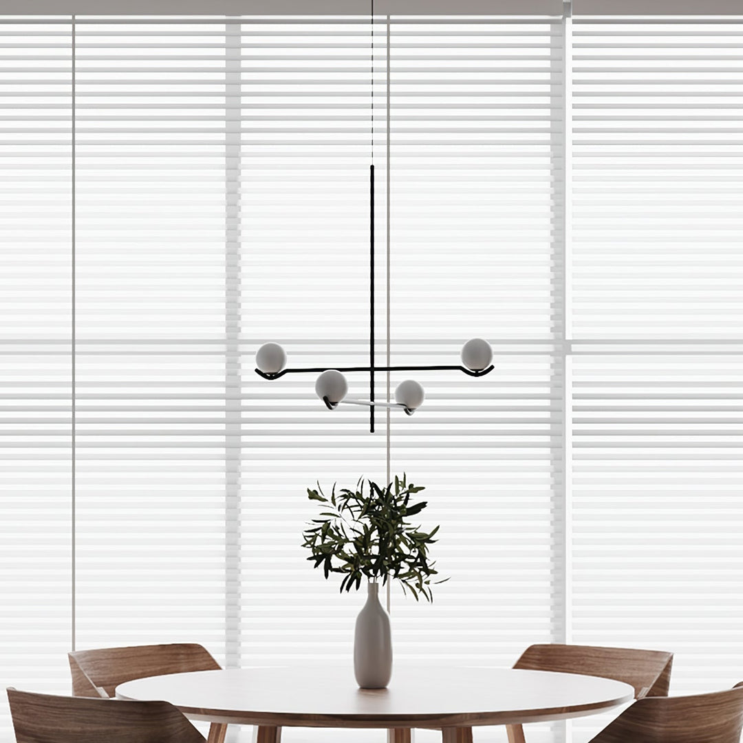 Moderne Kugel LED Pendelleuchte