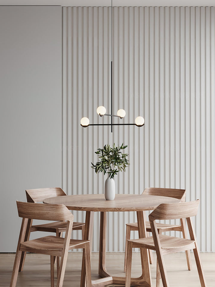Moderne Kugel LED Pendelleuchte