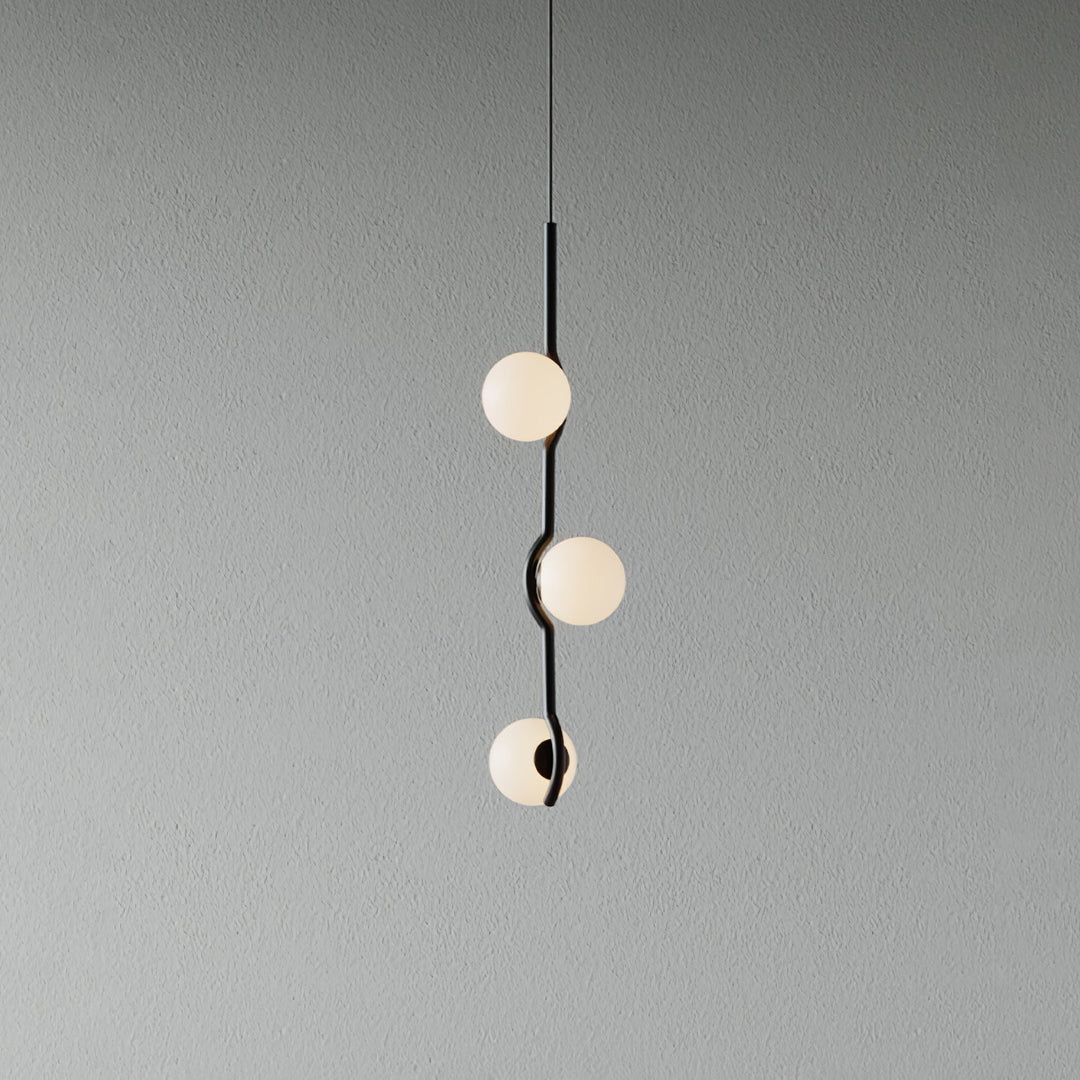 Moderne Kugel LED Pendelleuchte