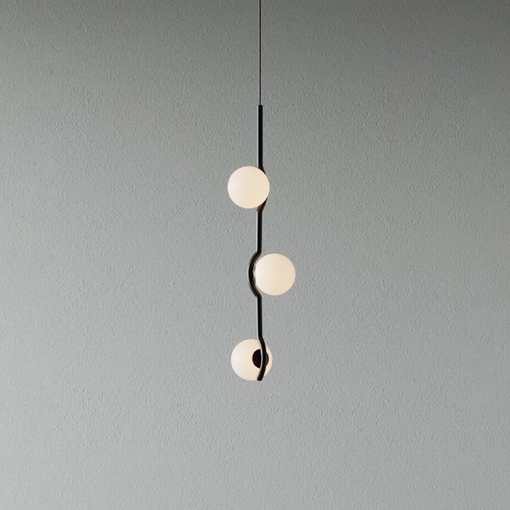 Moderne Kugel LED Pendelleuchte