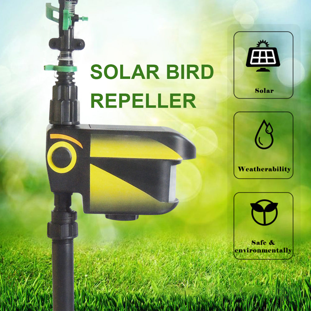Bewegungsmelder Sprinkler – Solarbetrieben & Wassersparend – Schützt Ihren Garten vor Rehen