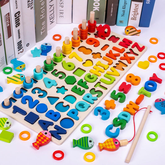 NUMBERFISH | Lernspielzeug aus Holz