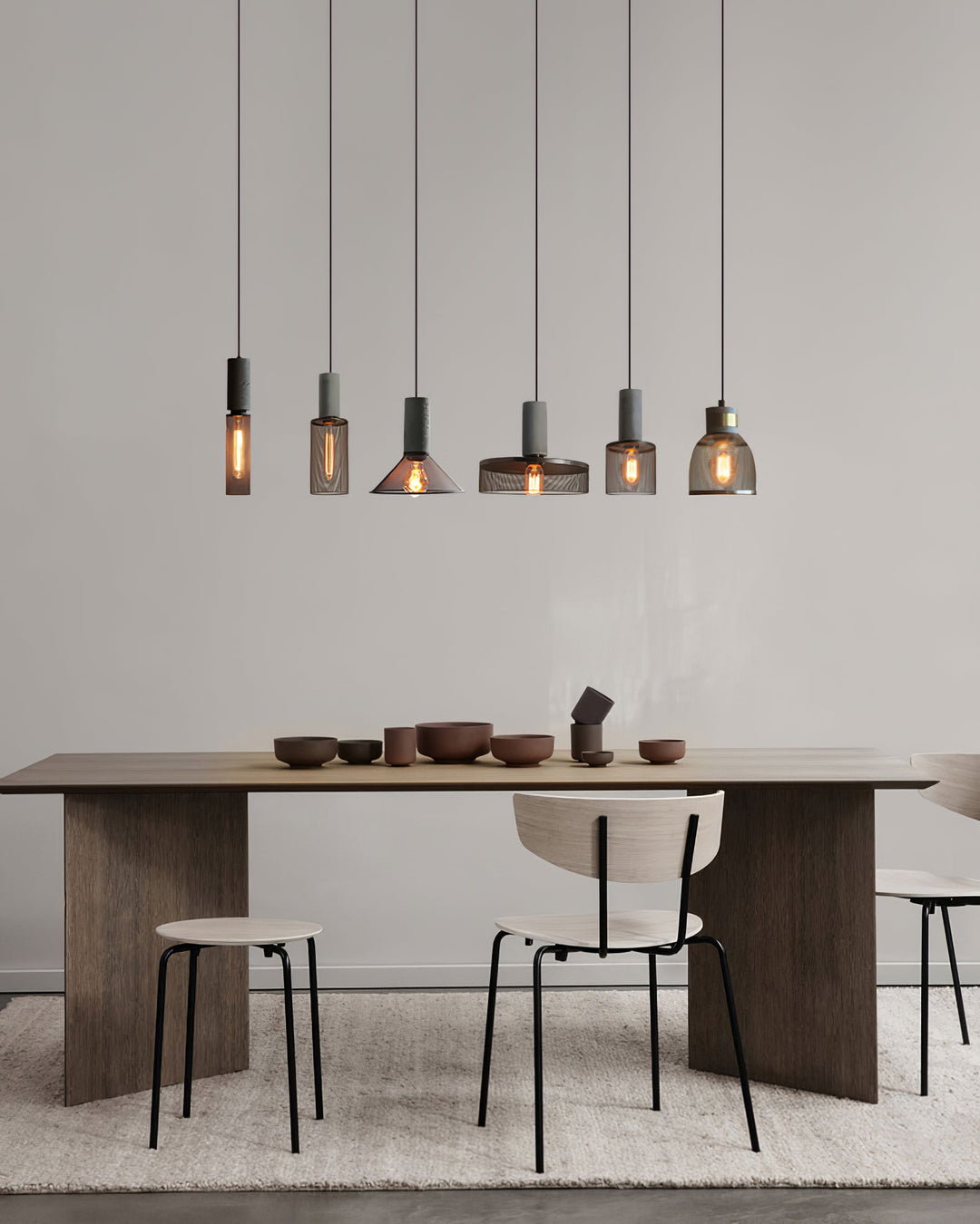 Lineare Minimalistische Pendelleuchte