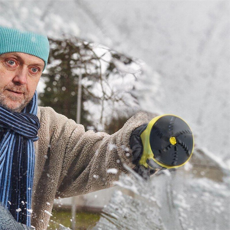Elektrischer Eiskratzer – Effiziente Eis- & Schneebeseitigung – USB Wiederaufladbar für Auto