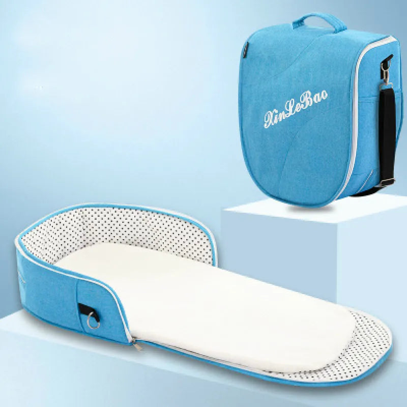 Faltbare Baby Reisewiege – Komfortabel & Sicher – Ideal für Reisen mit Moskitoschutz 0