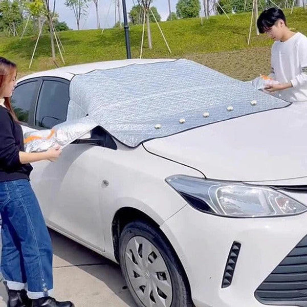 Frostschutzabdeckung – Magnetisch & Robuste Winterlösung – Für Autos, Vans und SUVs