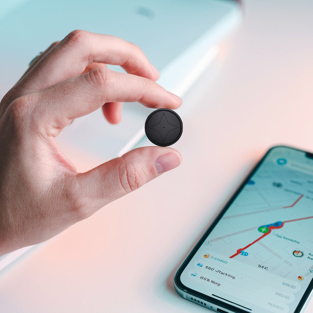 GPS Tracker – Echtzeit-Standortverfolgung – Magnetisch für Auto und Wertgegenstände 0