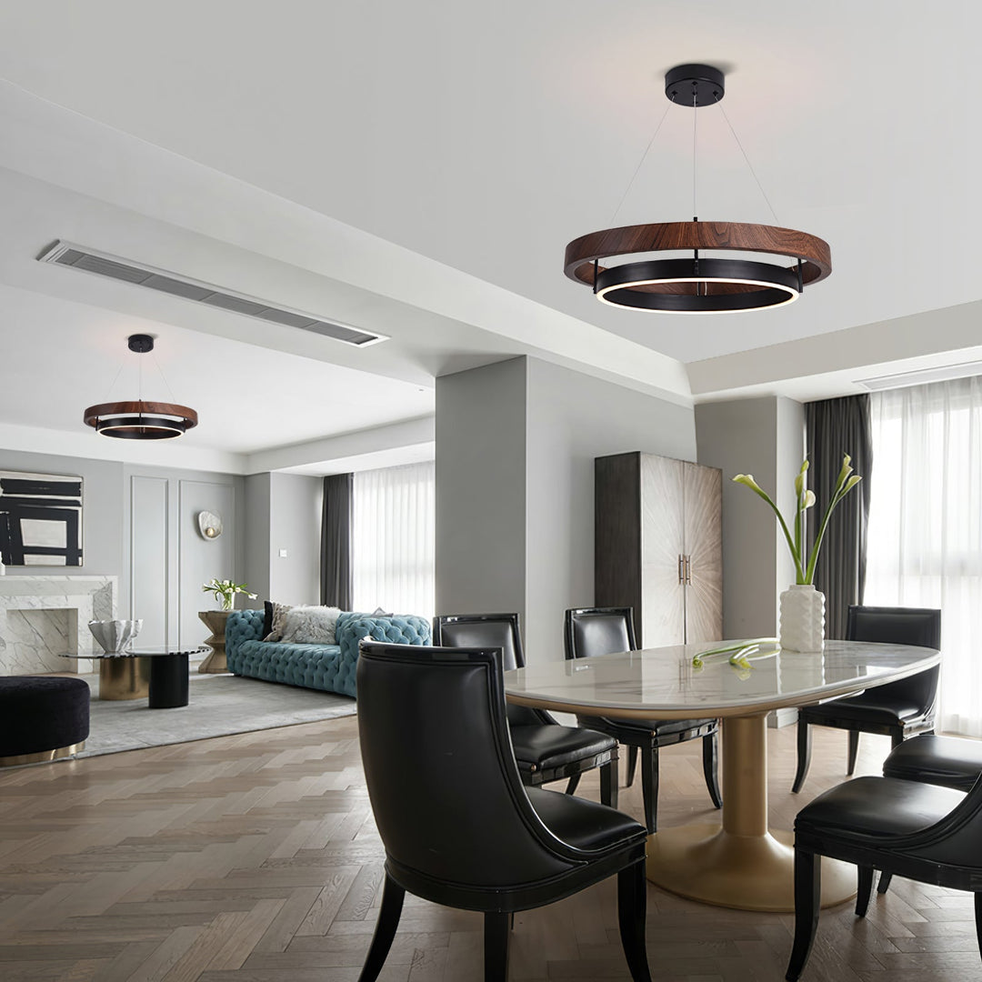 Ring LED Kronleuchter