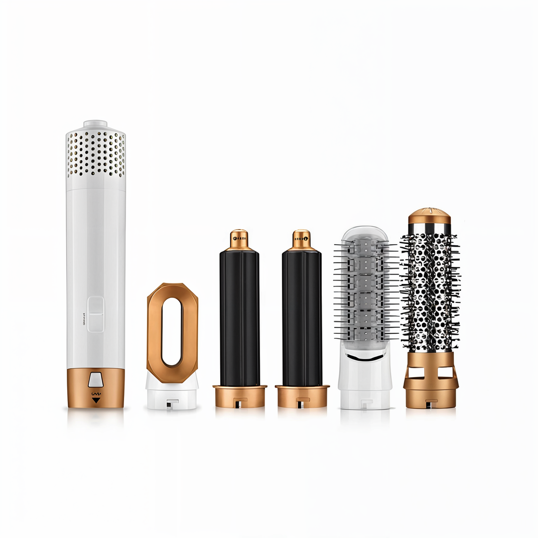 Haartrockner – 5-in-1 Vielseitigkeit & Ergonomisches Design – Salonqualität Für Alle Haartypen 5