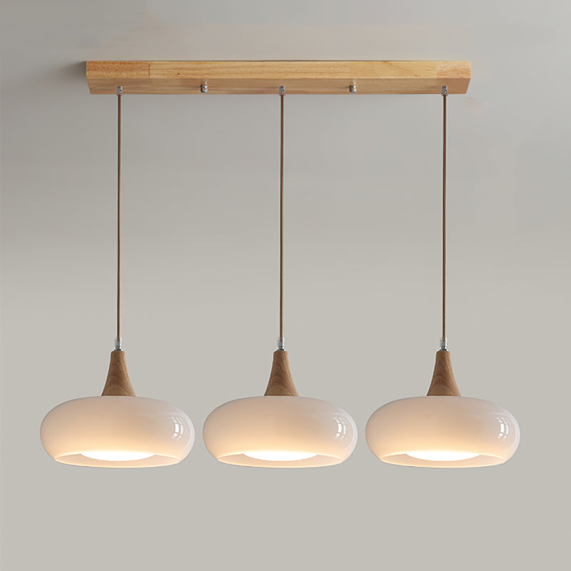 Retro Persimmon Pendelleuchte