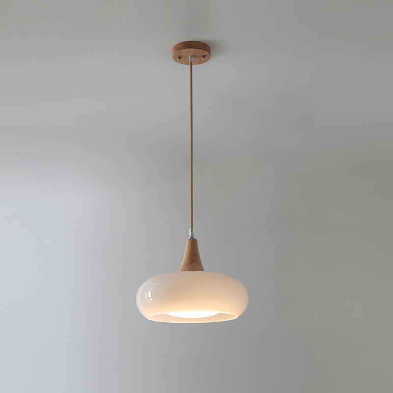 Retro Persimmon Pendelleuchte