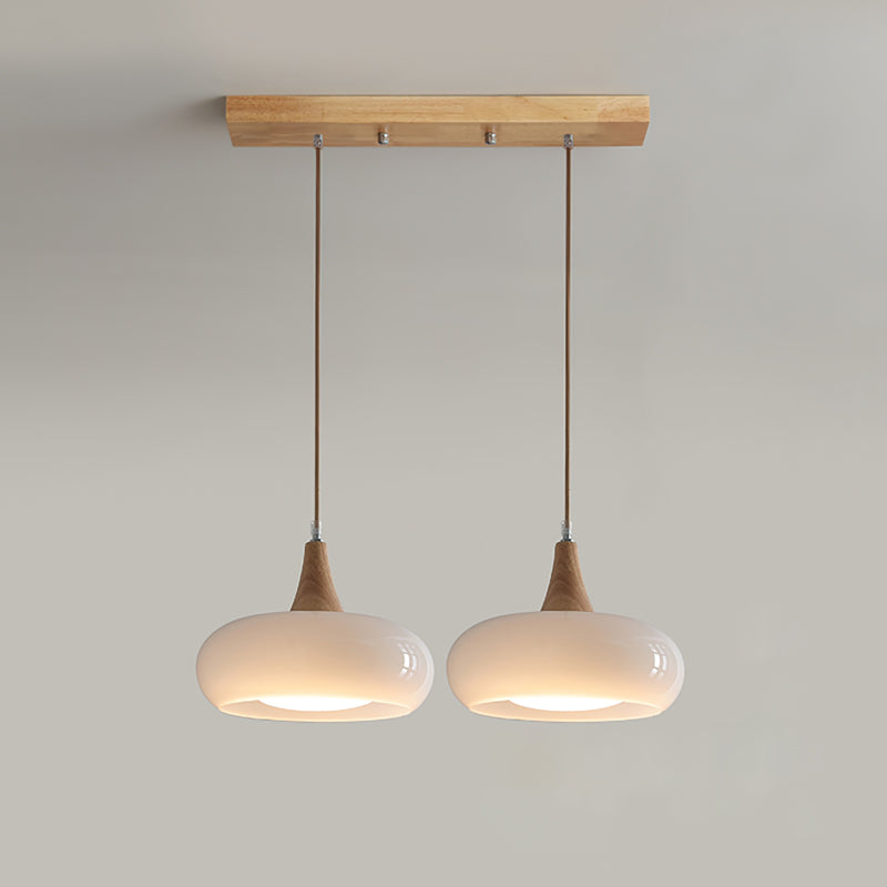 Retro Persimmon Pendelleuchte