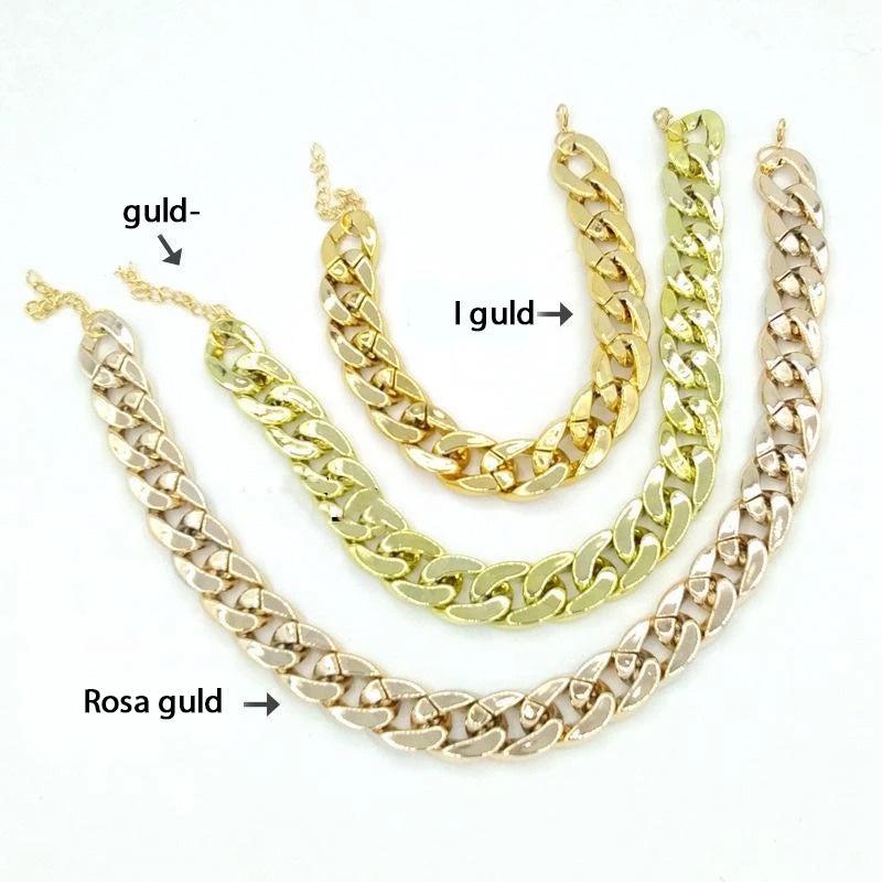 Hundehalsband – Robuste Goldkette – Stilvolles Design für Aktive Hunde 0