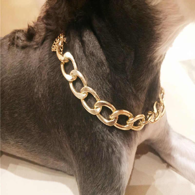 Hundehalsband – Robuste Goldkette – Stilvolles Design für Aktive Hunde 5
