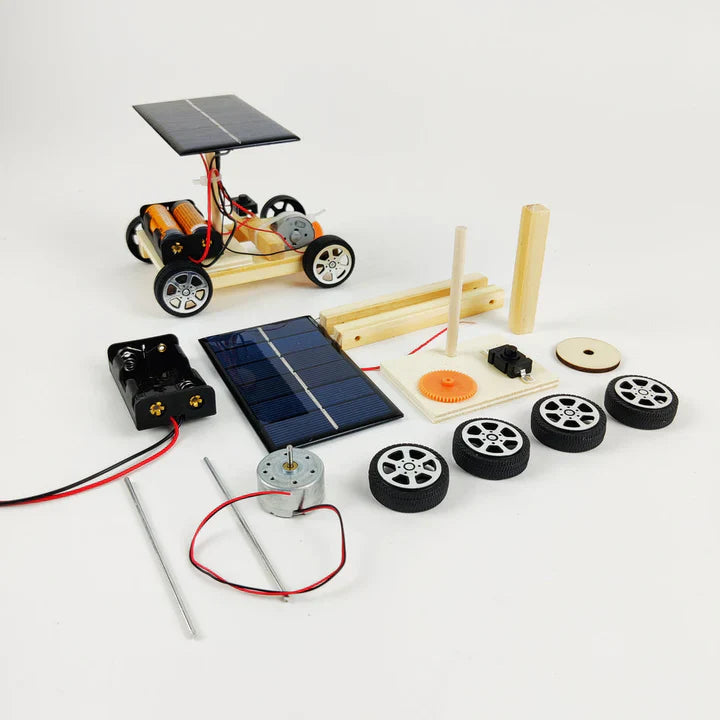 EcoRacer - Solar-Rennwagen Bausatz – Technik Erleben & Selbst Bauen