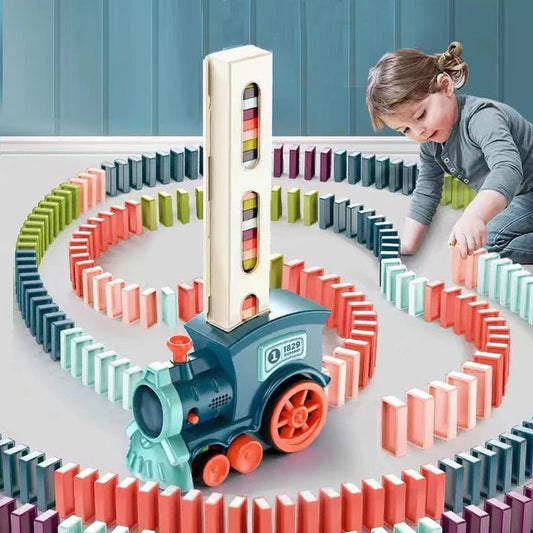 DominoLoco – Automatischer Dominostein-Zug für Kinder