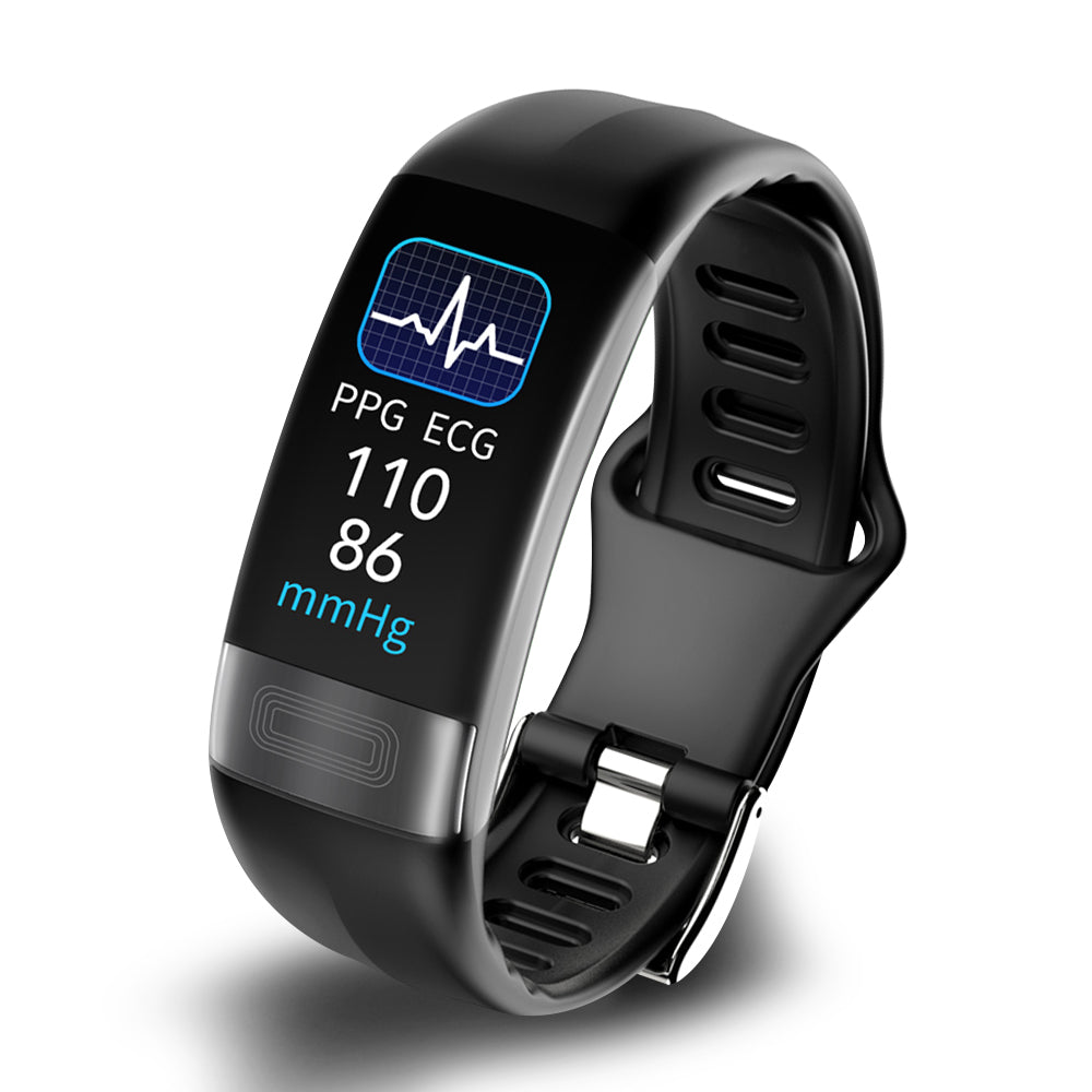 Intelligentes Armband Blutdruckmonitor | EKG, Herzfrequenz, Sauerstoffsättigung & Schlaftracker - FDA genehmigt