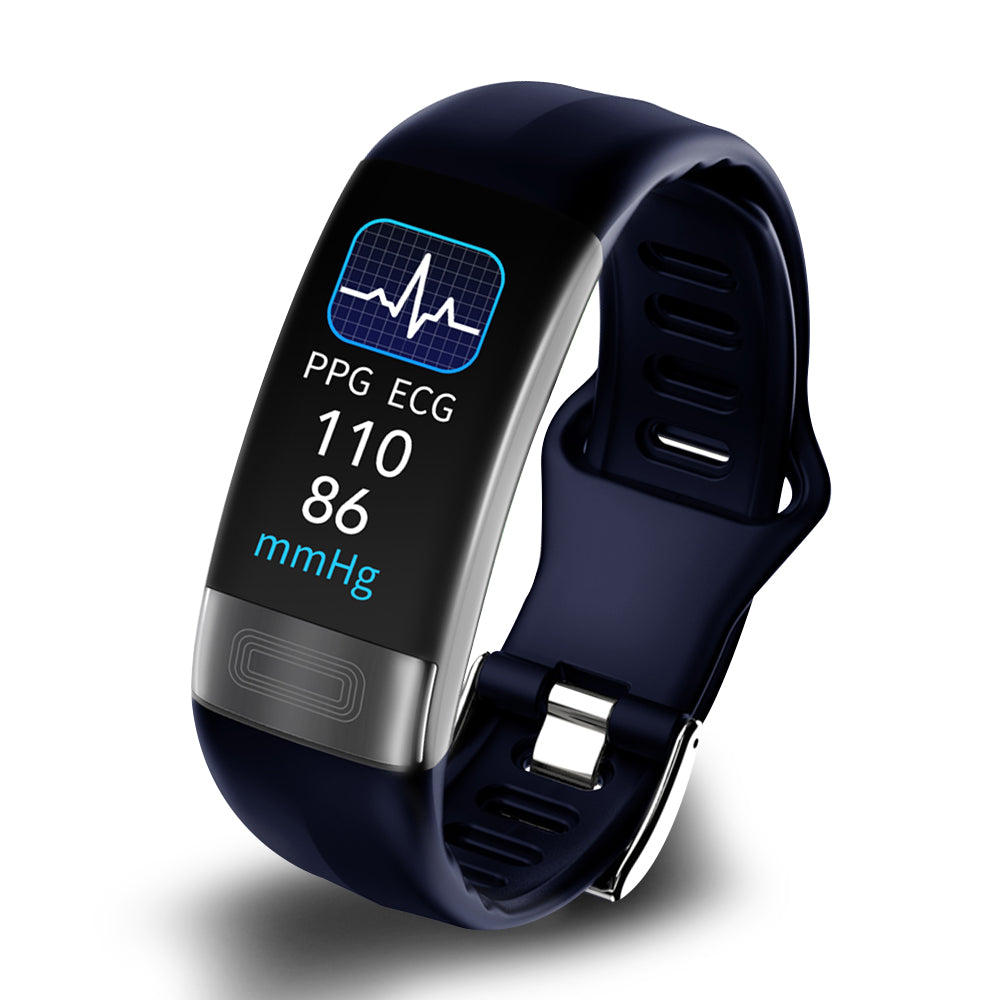 Intelligentes Armband Blutdruckmonitor | EKG, Herzfrequenz, Sauerstoffsättigung & Schlaftracker - FDA genehmigt