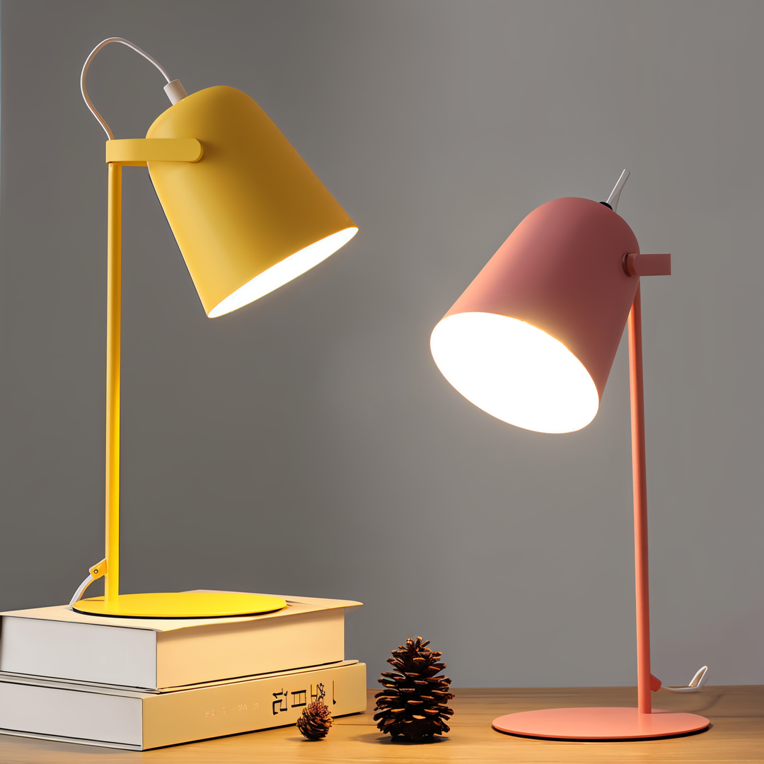 Tischlampe aus Eisen | Verstellbare Schreibtischleuchte für stilvolle Arbeitsbereiche