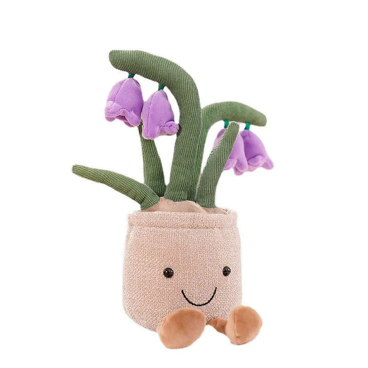 BloomBuddy | Kuschelige Blumenfigur – Fröhlich & Dekorativ