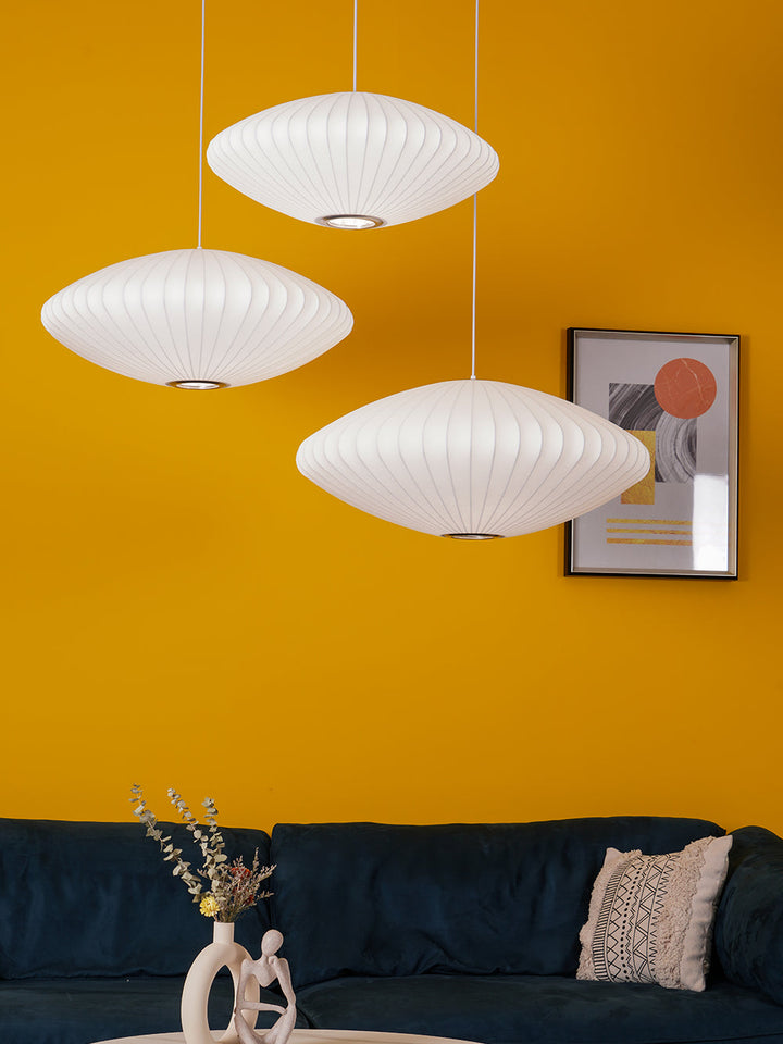 Blasensaucer Pendelleuchte