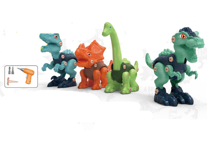 DinoBuild - Konstruktions-Spielset Für Kinder – Schrauben, Bauen & Entdecken