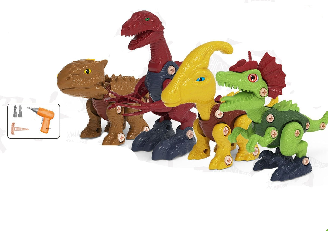 DinoBuild - Konstruktions-Spielset Für Kinder – Schrauben, Bauen & Entdecken