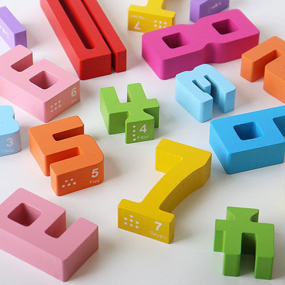 NumbyBlocks – Mathe & Zahlen Lernspiel aus bunten Bausteinen
