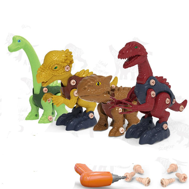 DinoBuild - Konstruktions-Spielset Für Kinder – Schrauben, Bauen & Entdecken