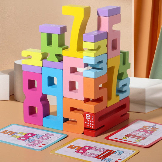 NumbyBlocks – Mathe & Zahlen Lernspiel aus bunten Bausteinen
