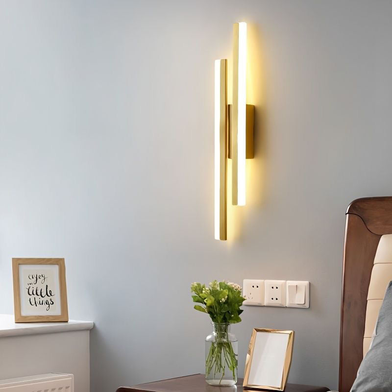 Moderne LED-Wandleuchte | Elegantes 3-Farben-Licht für Schlafzimmer & Wohnzimmer