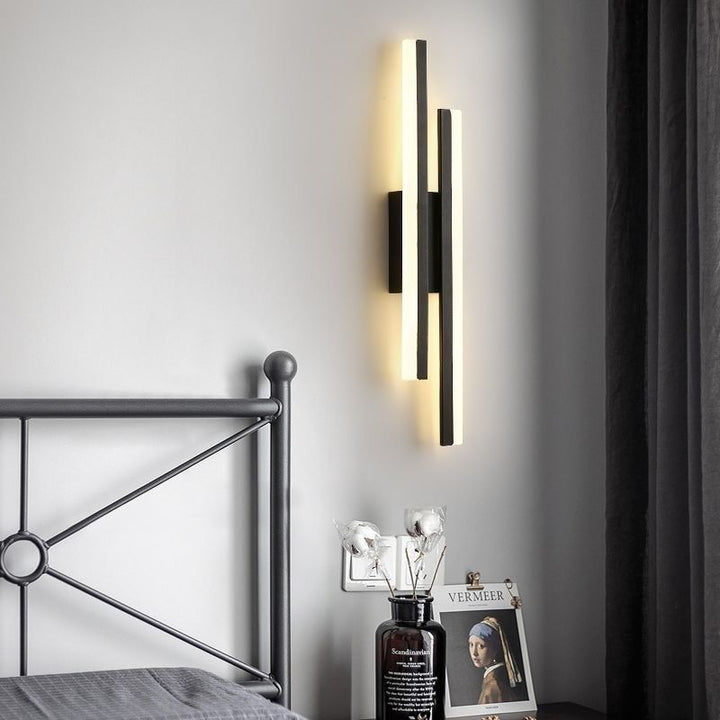 Moderne LED-Wandleuchte | Elegantes 3-Farben-Licht für Schlafzimmer & Wohnzimmer