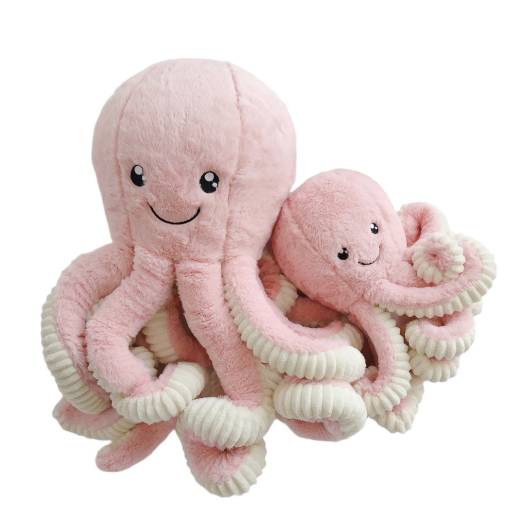 Plüsch-Oktopus – Ultra-Weich & Kuschelig – Ideal für Kinderzimmer und Spielstunden 0