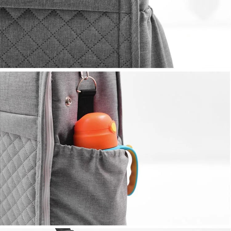 Baby Reisebett – Tragbar & Bequem – Inklusive Wickeltasche für Unterwegs 6