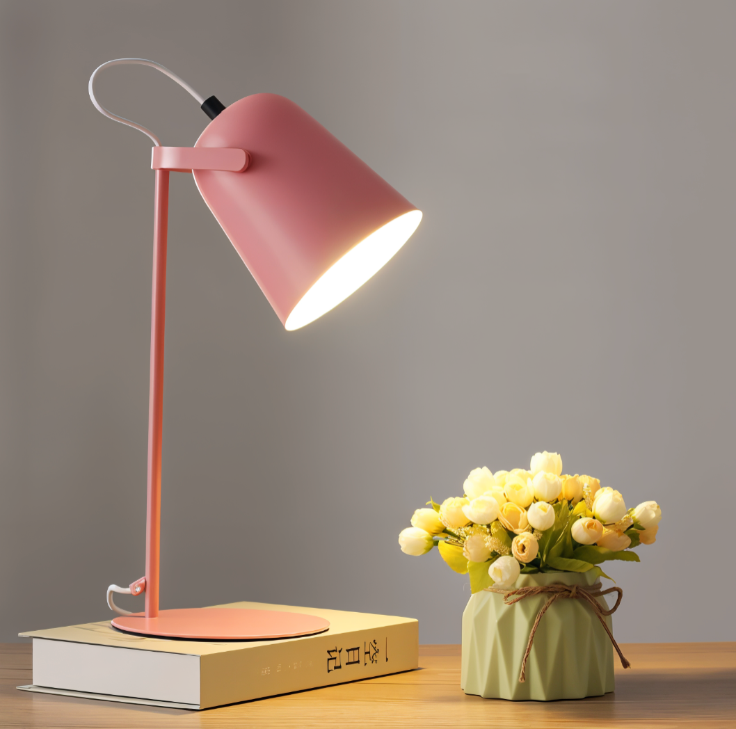 Tischlampe aus Eisen | Verstellbare Schreibtischleuchte für stilvolle Arbeitsbereiche