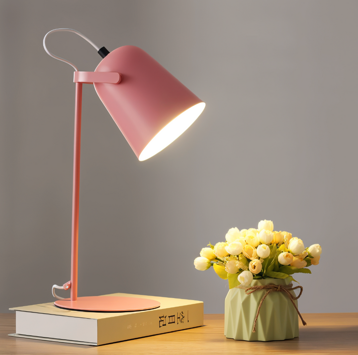 Tischlampe aus Eisen | Verstellbare Schreibtischleuchte für stilvolle Arbeitsbereiche