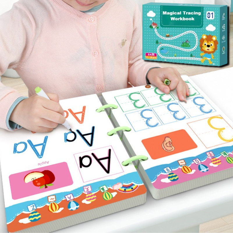 WriteLoop – Wiederverwendbares Schreiblern-Set für Kinder