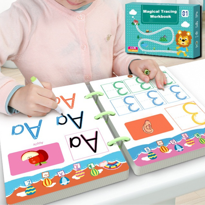 WriteLoop – Wiederverwendbares Schreiblern-Set für Kinder
