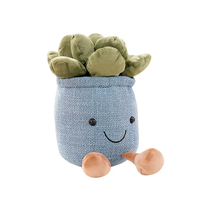 BloomBuddy | Kuschelige Blumenfigur – Fröhlich & Dekorativ